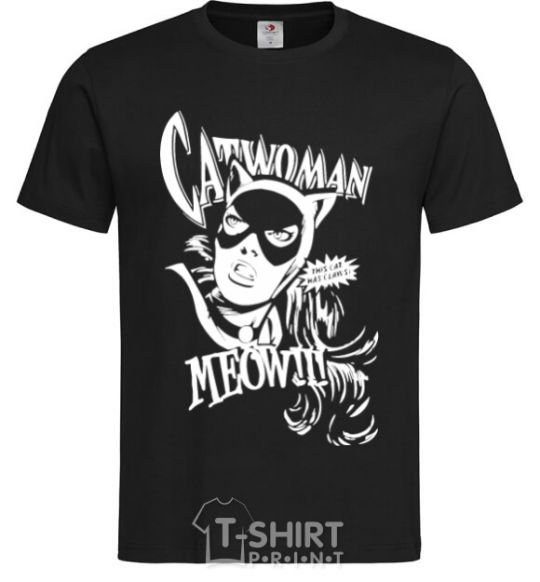 Men's T-Shirt Catwoman black фото