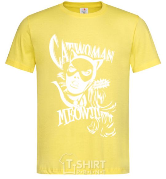 Men's T-Shirt Catwoman cornsilk фото