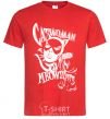 Men's T-Shirt Catwoman red фото