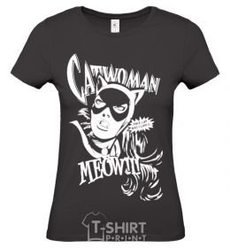 Women's T-shirt Catwoman black фото