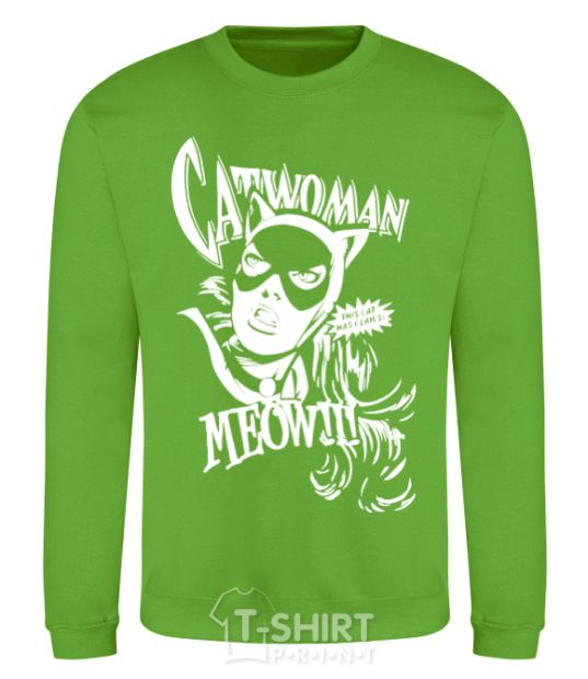 Sweatshirt Catwoman orchid-green фото