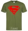 Men's T-Shirt Superman logo millennial-khaki фото