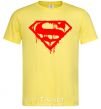 Men's T-Shirt Superman logo cornsilk фото