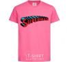 Kids T-shirt SUPERMAN word heliconia фото