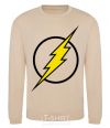 Sweatshirt logo flash V.1 sand фото