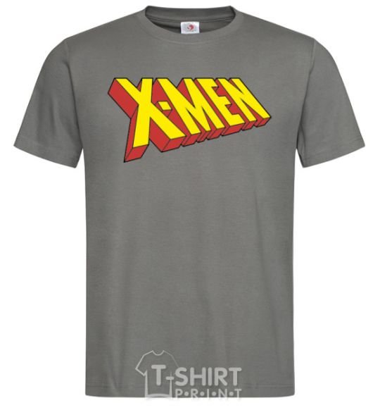 Мужская футболка X-men Графит фото