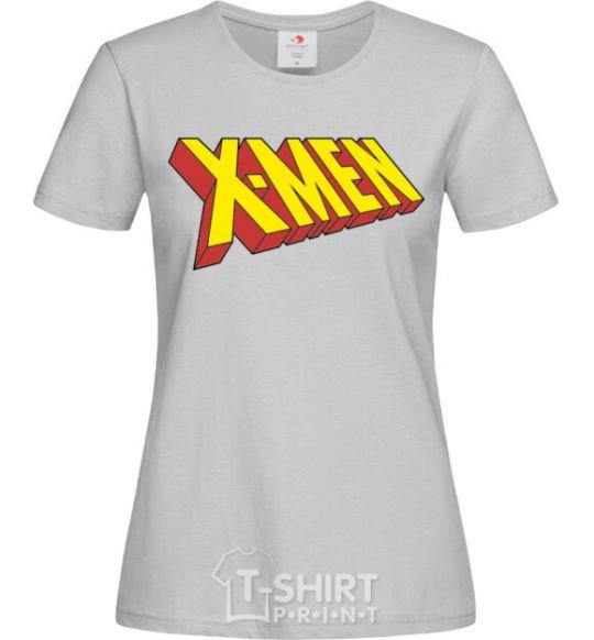 Women's T-shirt X-men grey фото