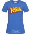 Women's T-shirt X-men royal-blue фото