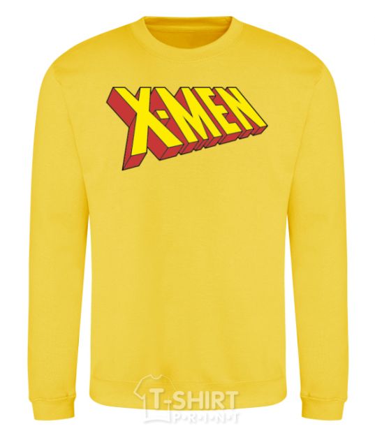 Sweatshirt X-men yellow фото