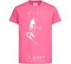 Детская футболка Бэйн Ярко-розовый фото