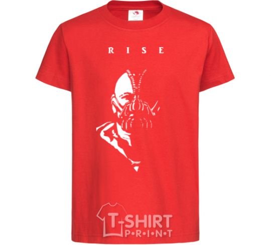 Kids T-shirt Bane red фото