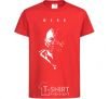 Kids T-shirt Bane red фото