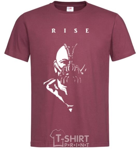 Men's T-Shirt Bane burgundy фото