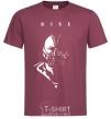 Men's T-Shirt Bane burgundy фото