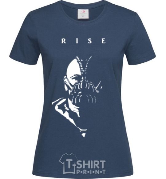 Women's T-shirt Bane navy-blue фото