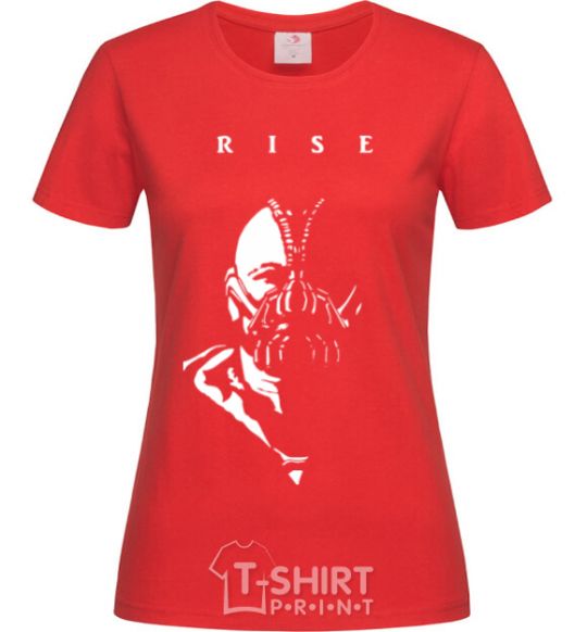 Women's T-shirt Bane red фото