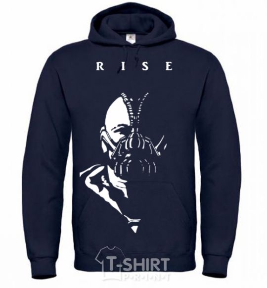 Men`s hoodie Bane navy-blue фото