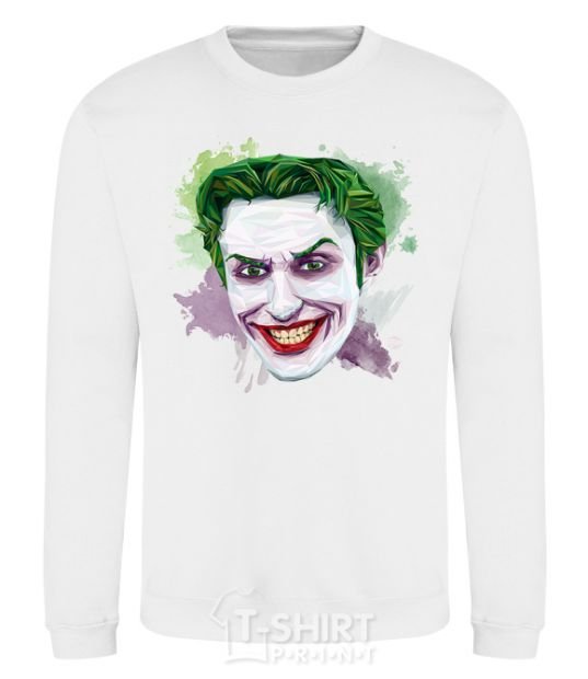 Sweatshirt Joker paint White фото