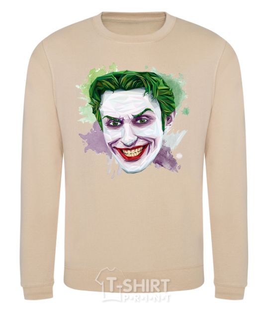 Sweatshirt Joker paint sand фото