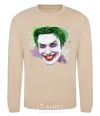 Sweatshirt Joker paint sand фото