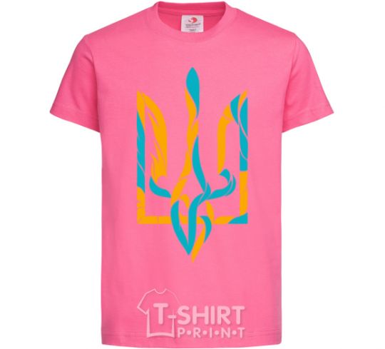 Kids T-shirt Trident weavy gerb heliconia фото