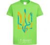 Kids T-shirt Trident weavy gerb orchid-green фото