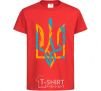 Kids T-shirt Trident weavy gerb red фото