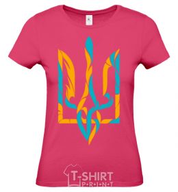 Women's T-shirt Trident weavy gerb heliconia фото