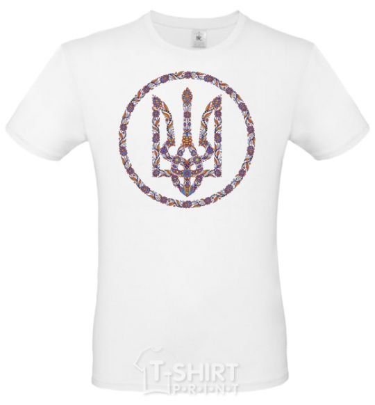 Men's T-Shirt ROUND GERB White фото