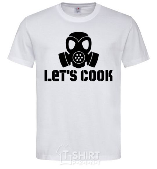 Men's T-Shirt Let's cook White фото
