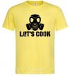 Men's T-Shirt Let's cook cornsilk фото