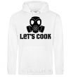 Men`s hoodie Let's cook White фото