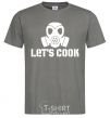Men's T-Shirt Let's cook dark-grey фото