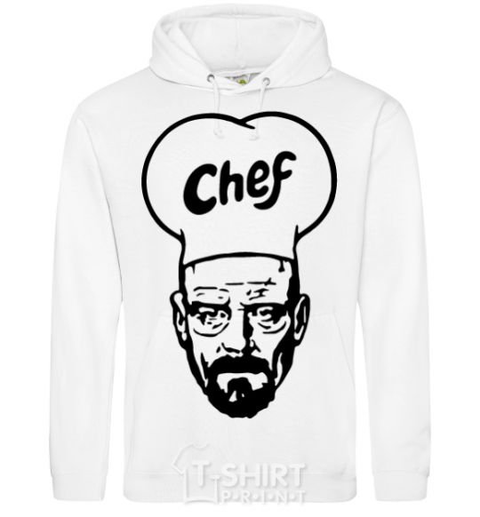 Men`s hoodie Chief White фото