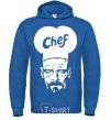 Men`s hoodie Chief royal фото