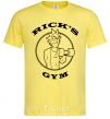 Men's T-Shirt Gym rick cornsilk фото