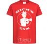 Kids T-shirt Gym rick red фото