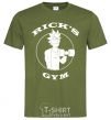 Men's T-Shirt Gym rick millennial-khaki фото