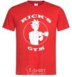 Men's T-Shirt Gym rick red фото