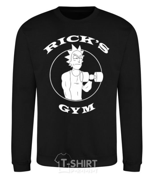 Свитшот Gym rick Черный фото