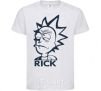 Kids T-shirt RICK White фото