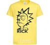 Kids T-shirt RICK cornsilk фото