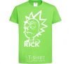 Kids T-shirt RICK orchid-green фото