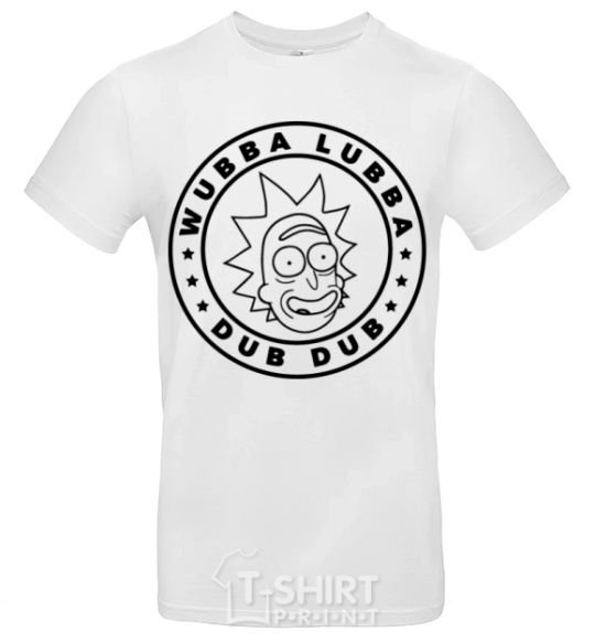 Men's T-Shirt Wobba Dubba White фото
