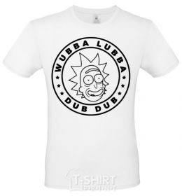 Men's T-Shirt Wobba Dubba White фото