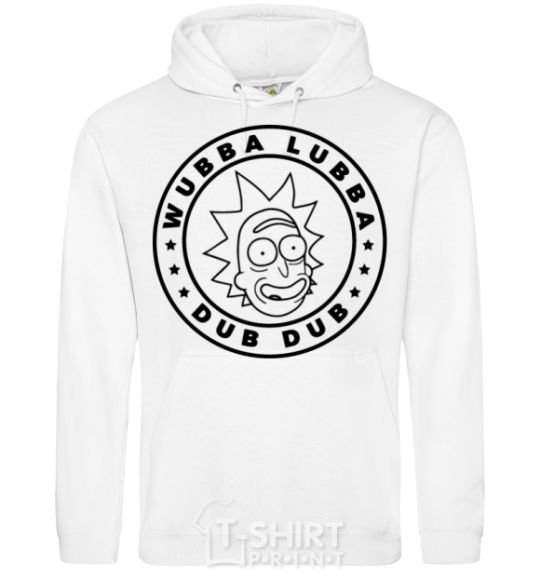 Men`s hoodie Wobba Dubba White фото