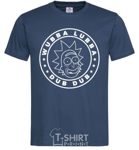 Men's T-Shirt Wobba Dubba navy-blue фото