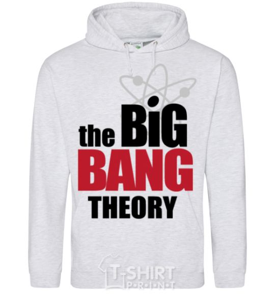 Men`s hoodie The Big Bang Theory V.1 sport-grey фото