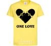 Kids T-shirt skate one love cornsilk фото