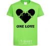 Kids T-shirt skate one love orchid-green фото